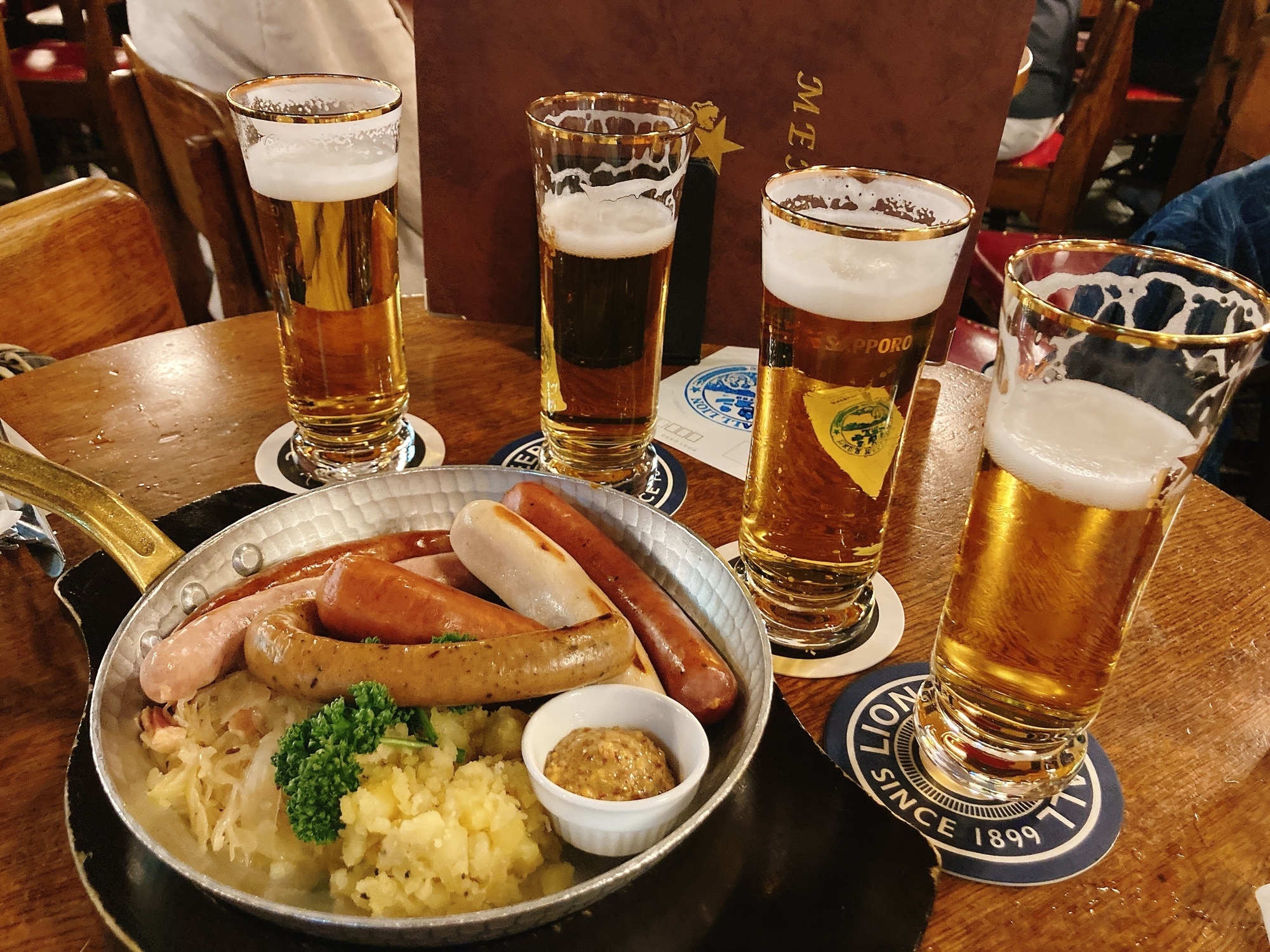 日本最古のビアホール