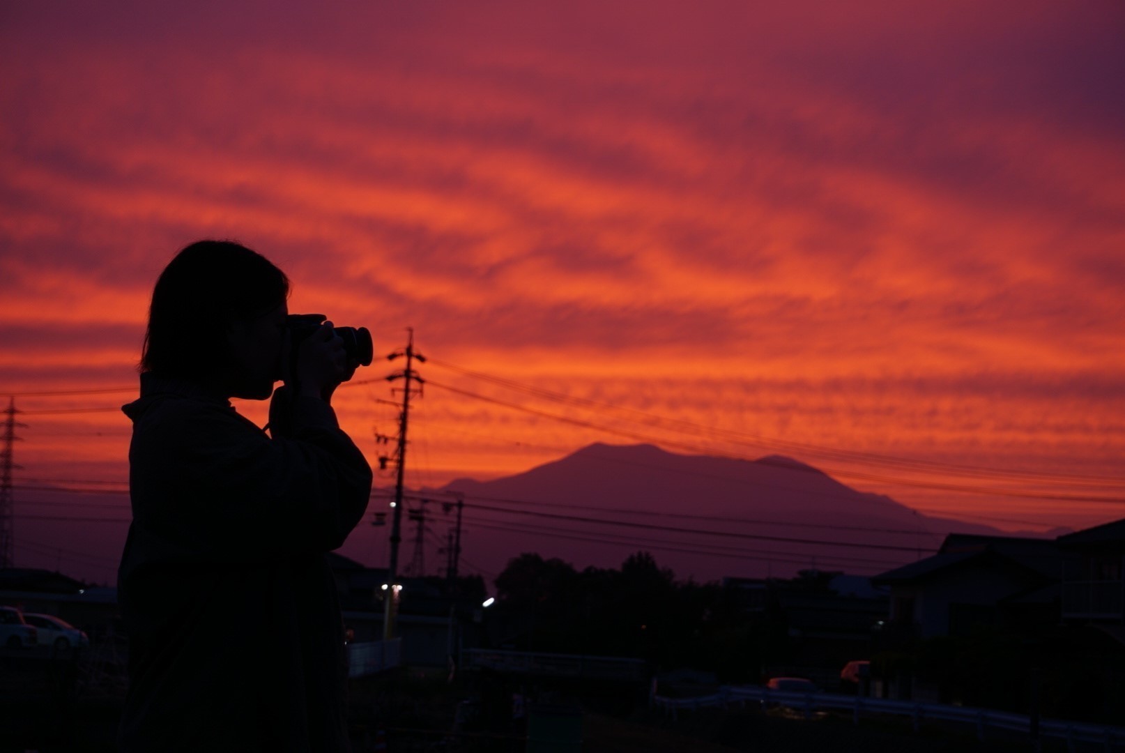第23回 カメラと夕焼け 並 夏井いつきのおウチde俳句くらぶ